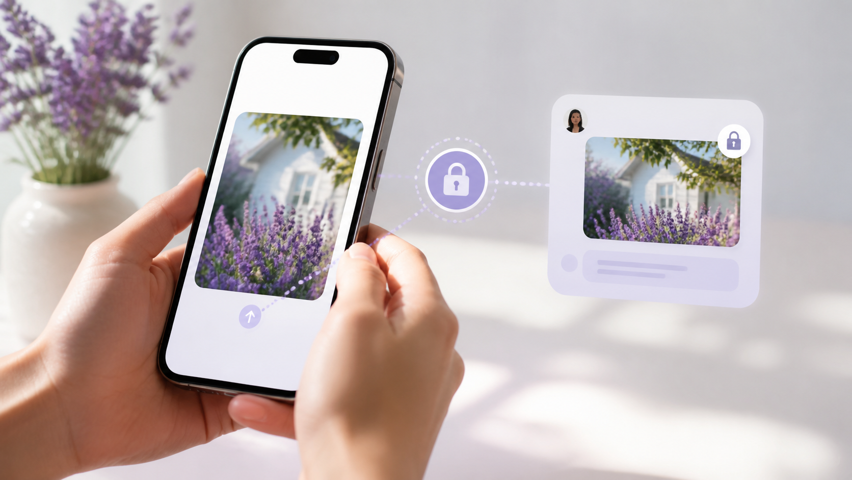 How image sharing works in private chat apps
