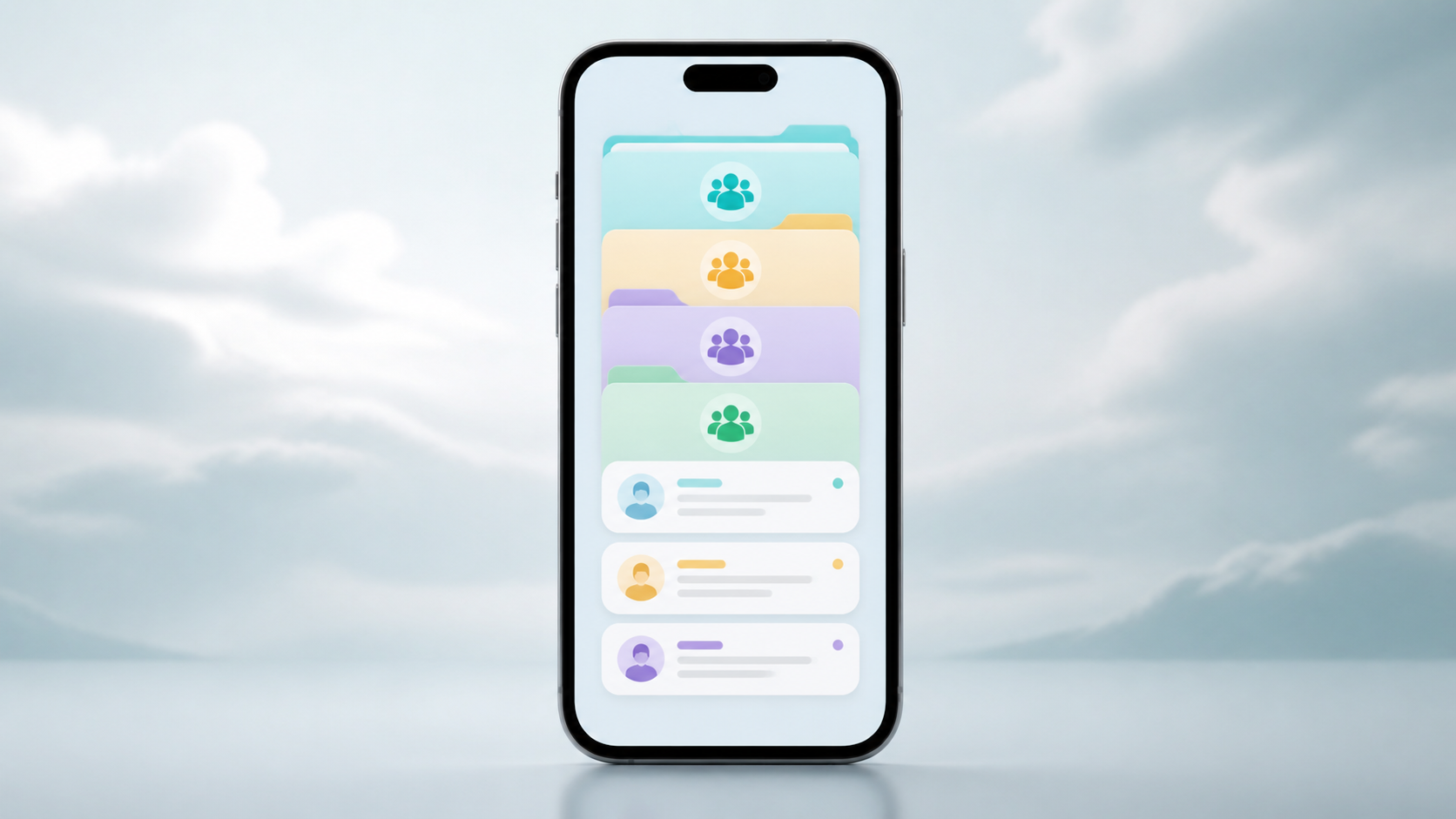 How chat folders help busy groups stay organized